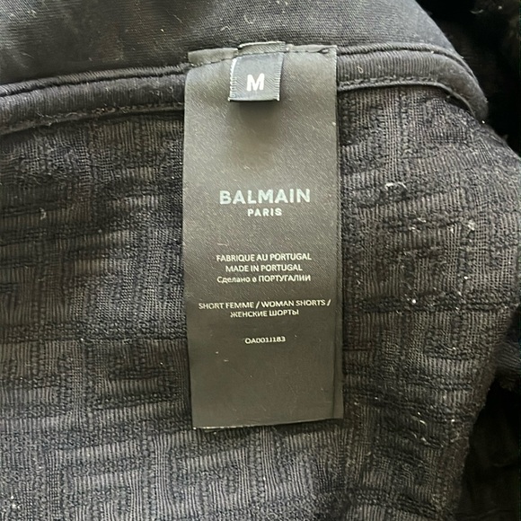 Balmain Paris Black Woman shorts in Black - Picture 6 of 6